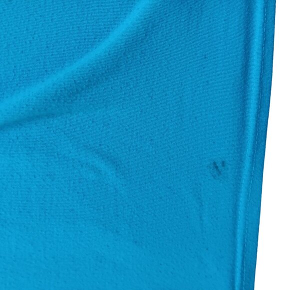 Women's Elephant T-shirt Large Ivory Ella Blue Long Sleeve Vessos Cotton 2 Side - Picture 3 of 6